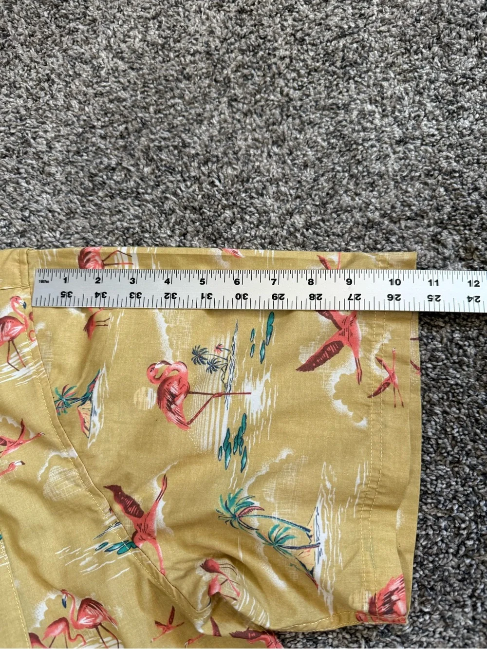 Howler Brothers Mansfield XXL Flamingo Tropical Hawaiian Shirt